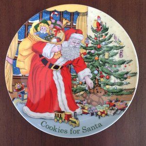 Spode Cookies for Santa Christmas Plate